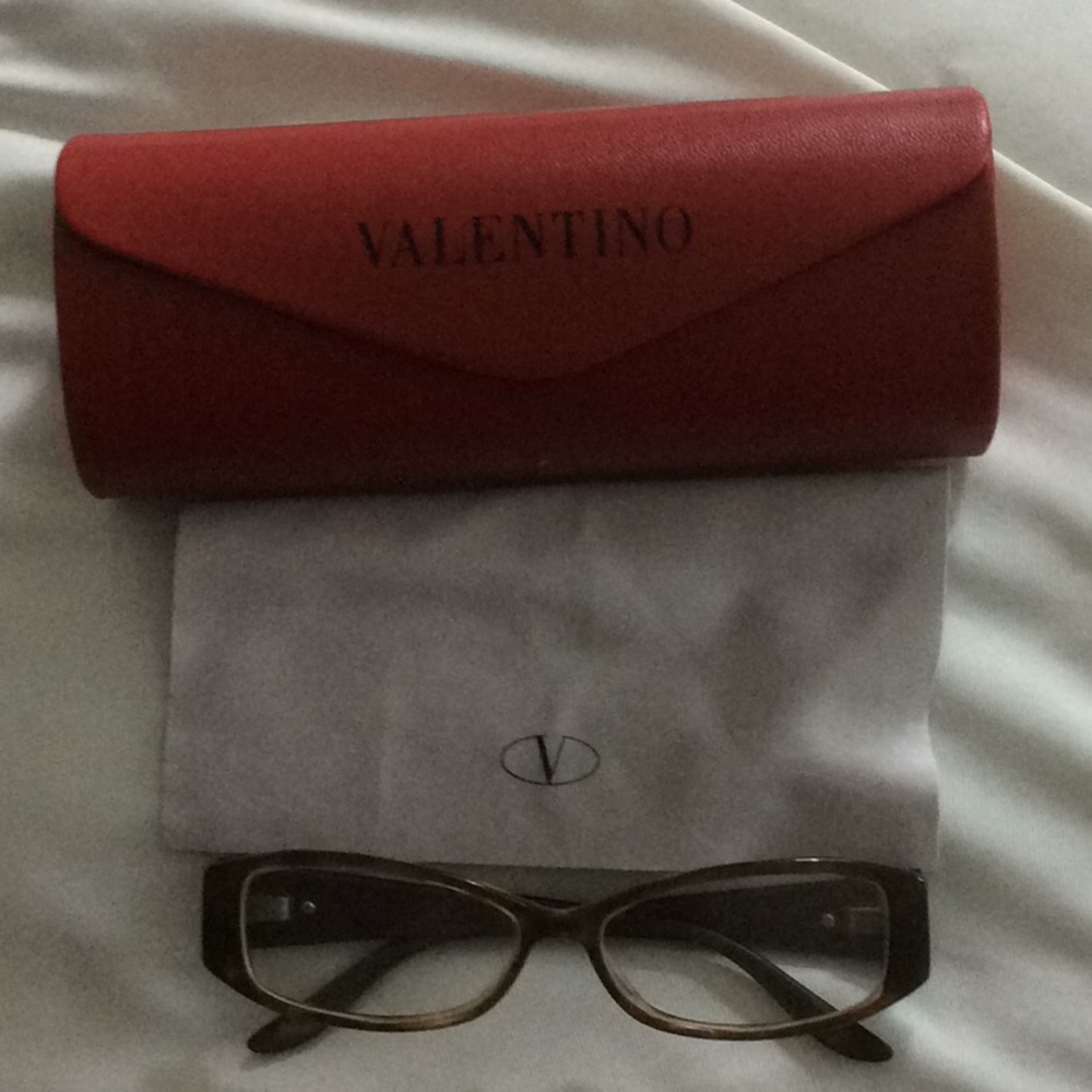 Valentino glasses and case